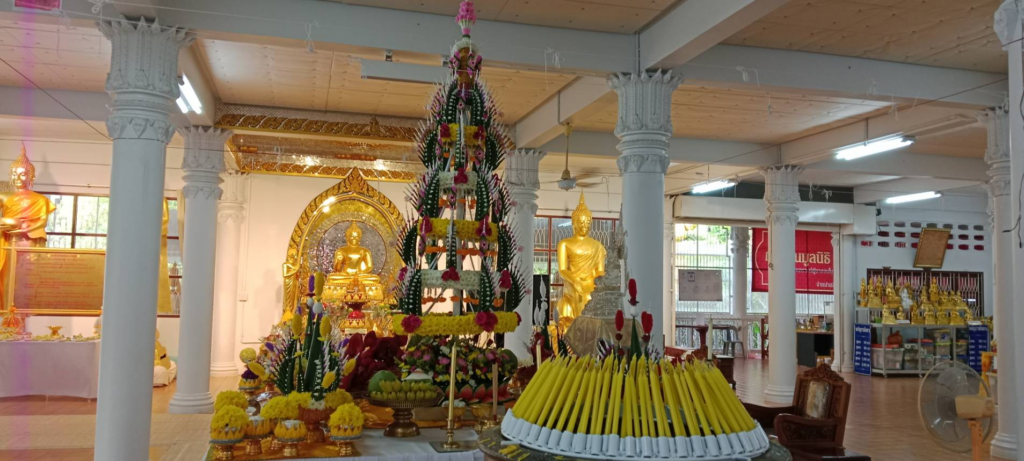 บวงสรวงบูชาพระรัตนตรัย วัดพุทธไชโย