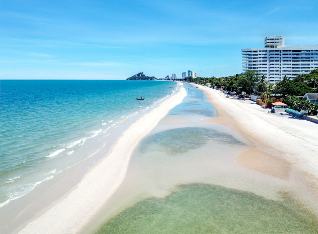 รวมทะเลหัวหิน 10 หาดสวย 2026 บรรยากาศสุดชิล เที่ยวได้ทั้งปี