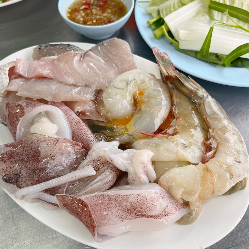 จิ้มจุ่มทะเล เจ๊กเปี๊ยะ ร้านอาหารหัวหิน