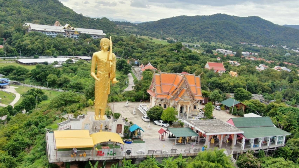 วัดเขาน้อย หัวหิน พระสีวลีองค์ใหญ่และวิวเมือง 360 องศา