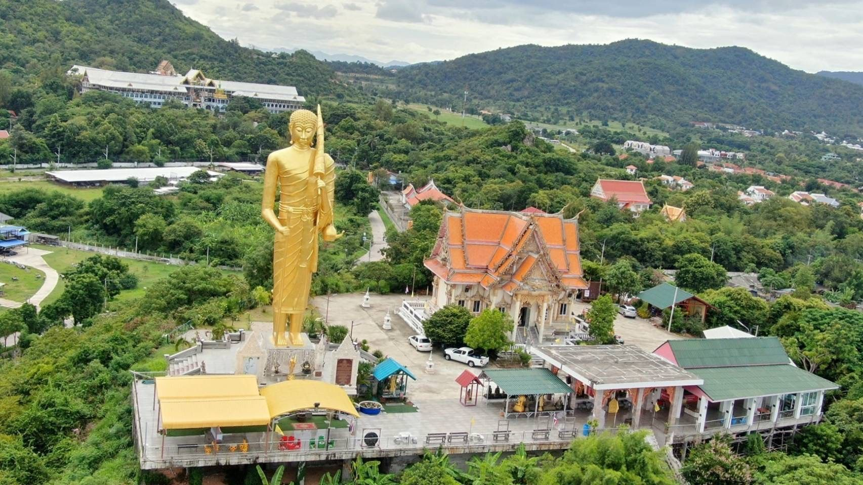วัดเขาน้อย หัวหิน พระสีวลีองค์ใหญ่และวิวเมือง 360 องศา