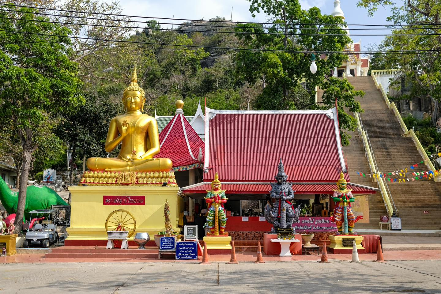 แผนเส้นทางไหว้พระหัวหิน 1 วัน 5 วัดดัง