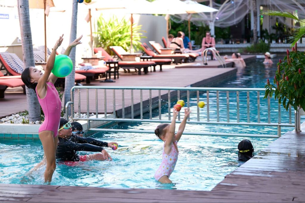 Loligo Resort Mini Suite Pool Access Balcony สำหรับครอบครัวเด็ก