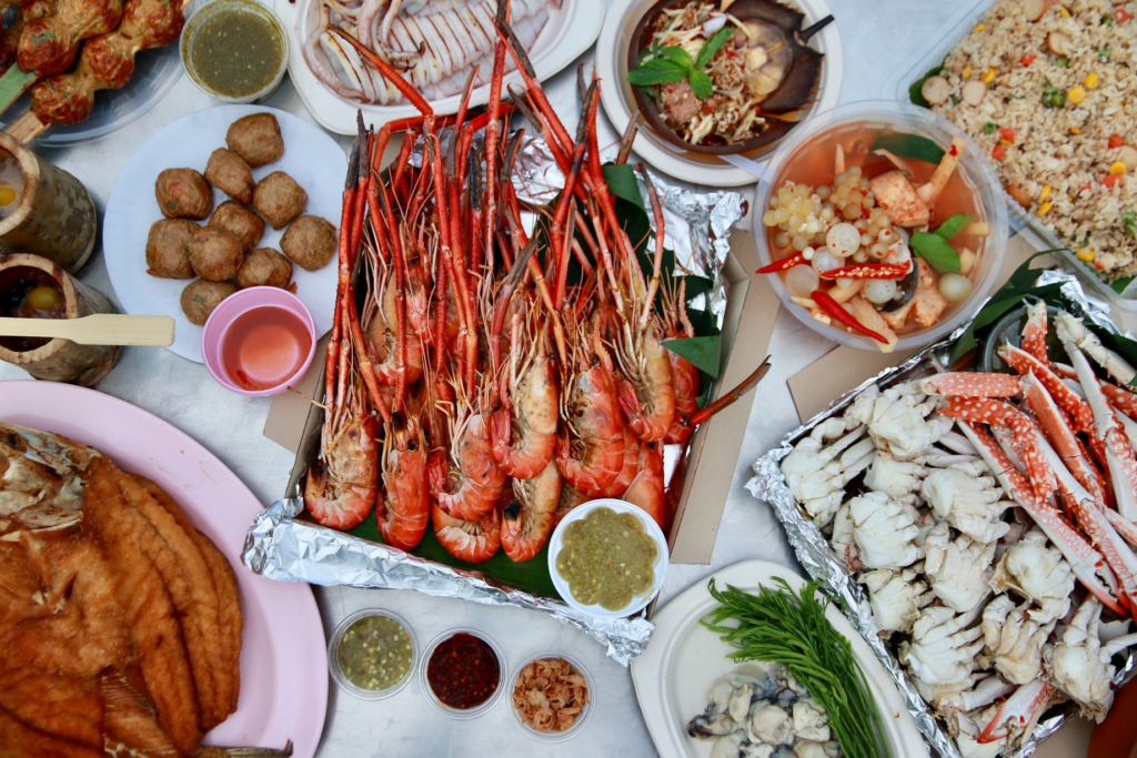 ซีฟู้ดหัวหิน 10 ร้านอ่าวตะเกียบ เขาตะเกียบ
