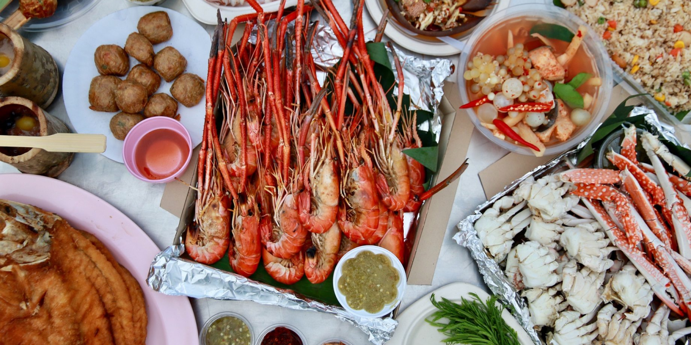 ซีฟู้ดหัวหิน 10 ร้านอ่าวตะเกียบ เขาตะเกียบ